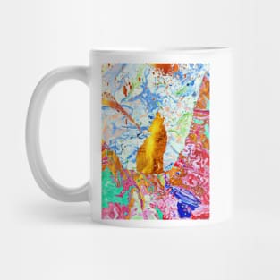 Golden Wolf Mug